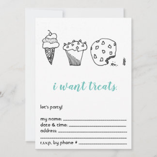 Reserve A Data Convidado do Partido de Tratamentos - Festa de ani