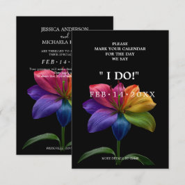 Reserve A Data 🌈 Corações de Noiva em Flor