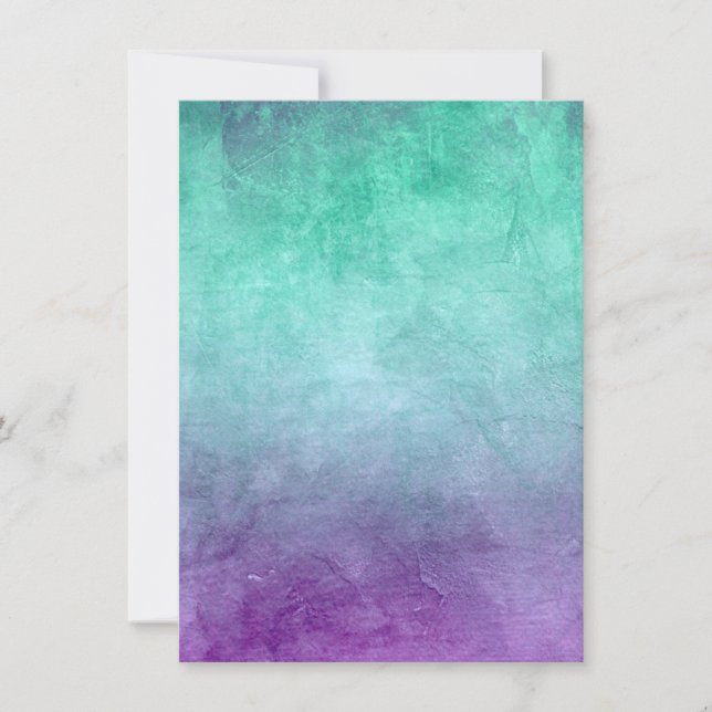 Reserve A Data Cores Grunge - Azul-verde & Roxo (Frente)