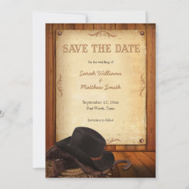 Reserve A Data Country Western Wedding Salvar a Data