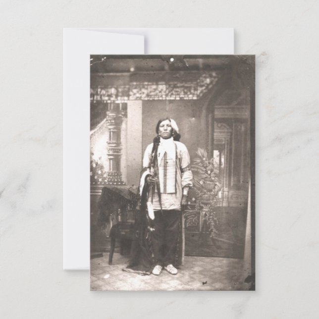 Reserve A Data Crazy Horse Portrait (Frente)