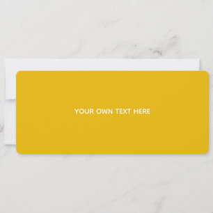 Reserve A Data Crie Seu Próprio Design Amarelo Personalizado