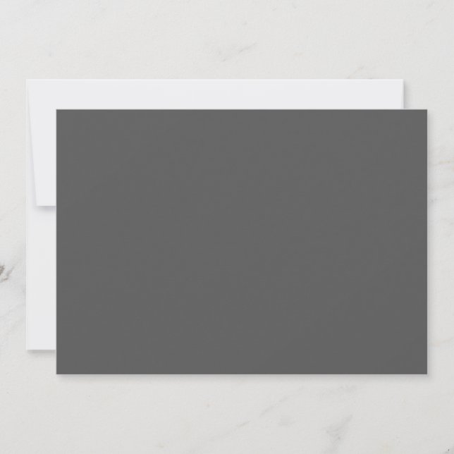 Reserve A Data Crie seu próprio design personalizado cinza escuro (Frente)