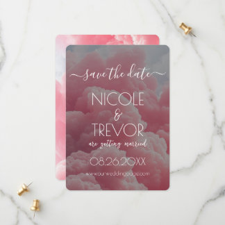 Reserve A Data Crie seu próprio - Nuvem Rosa