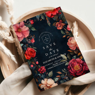 Reserve A Data Crimson Noir Wedding