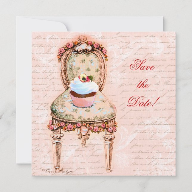 Reserve A Data Cupcake do Tea Party (Frente)