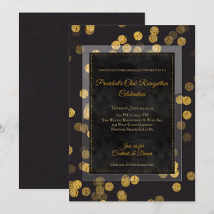 Reserve A Data *CUSTOM_Confete de Celebração de Festa em Ouro Pre
