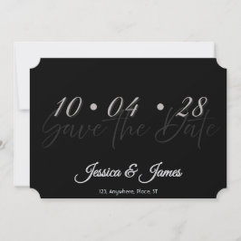 Reserve A Data Customize  Personalized Save the Date