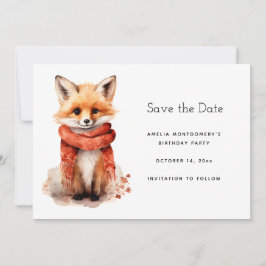 Reserve A Data Cute Smiling Fox Pup in a Red Scarf