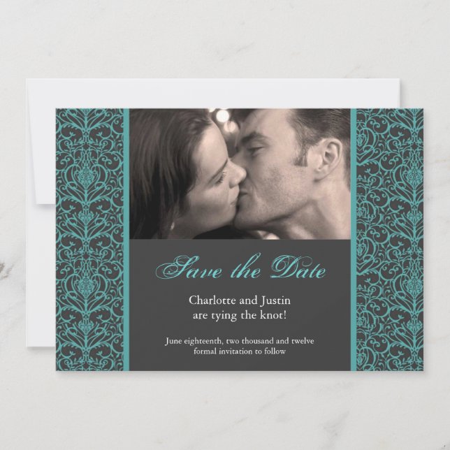 Reserve A Data damask; salvar a data (Frente)