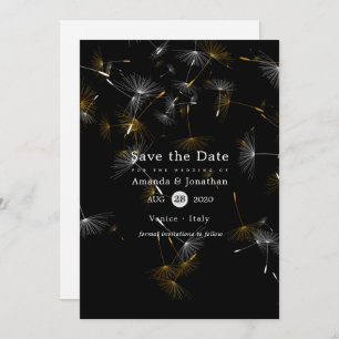 Reserve A Data Dandelion Confetti Wedding