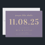 Reserve A Data Data De Casamento Chic Mínima Não Foto Salvar A Da<br><div class="desc">Personalize este casamento mínimo de design de chic,  salve a data com todos os seus detalhes.</div>