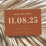 Reserve A Data Data De Casamento Chic Mínima Não Foto Salvar A Da<br><div class="desc">Personalize este casamento mínimo de design de chic,  salve a data com todos os seus detalhes.</div>