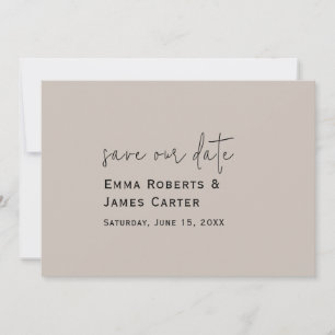 Reserve A Data Data de Casamento Colorida Editável para Salvar