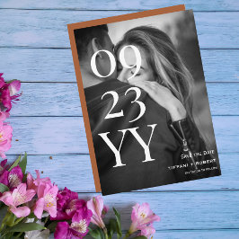 Reserve A Data Data Grande Salva a Data Foto Terracotta de Volta