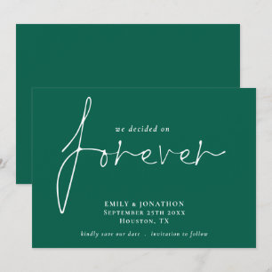 Reserve A Data Decidimos salvar a data do Forever Emerald