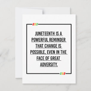 Reserve A Data Décima Sétima Citações, Liberdade da Afro-American