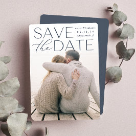 Reserve A Data Declaração Moderna | Foto vertical