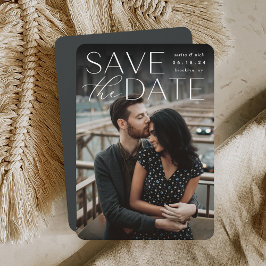 Reserve A Data Declaração Moderna | Foto vertical