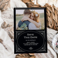 Deco Moderno | Foto Elegante a preto e branco Onyx