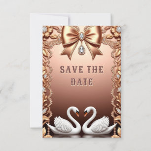 Reserve A Data 💍 Decoração de Casamento dos Cisnes Brancos 💍
