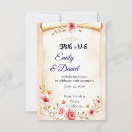 Reserve A Data Decoração de festa pós-casamento