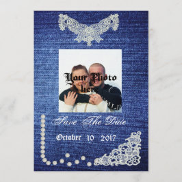 Reserve A Data Denim, Pearls & Lace Salvar Data