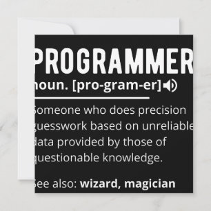 Reserve A Data Desenvolvedor de código do programador engraçado