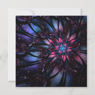 Reserve A Data design de flor fractal abstrato.