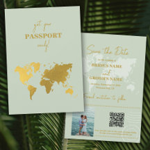Destino Casamento do World Passport Sage Green Dou
