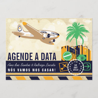 Reserve A Data Destino de Viagem Casamento Réservez la Date