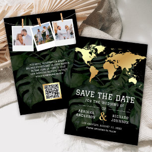 Reserve A Data Destino Tropical Ouro Preto Mapa Mundial Casamento