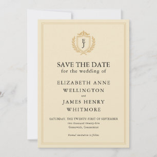 Reserve A Data Detenção Elegante De Dinheiro Antigo - Casamento D