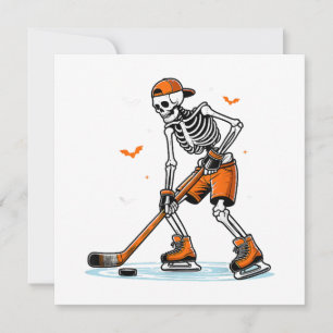 Reserve A Data Dia de as Bruxas engraçado do Skeleton Ice Hallowe