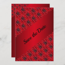 Díhias vermelhas como sangue em estilo gótico salv