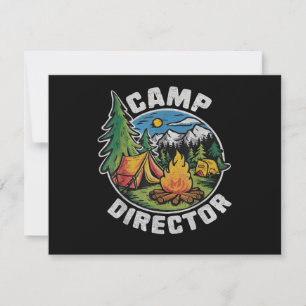 Reserve A Data Diretor de Acampamento Retro Camping Acampamento d