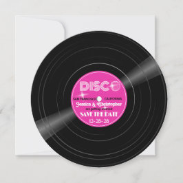 Reserve A Data DisCO Ball Vinyl Record - Groovy Purple