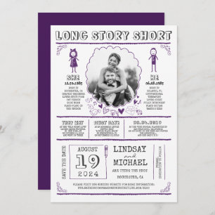 Reserve A Data Divirta-se Casual e Bonito Salve a foto de data