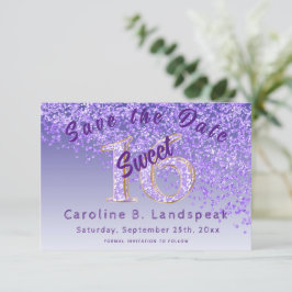 Reserve A Data Doce 16 Lente Luminosa Roxa Número 16