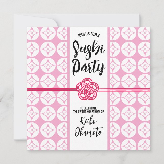 Reserve A Data Doce 16 Sushi 花 菱 七 宝 Hanabishi Shippo (Frente)