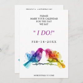 Reserve A Data Doce LGBTQ+ Rainbow Lovebird