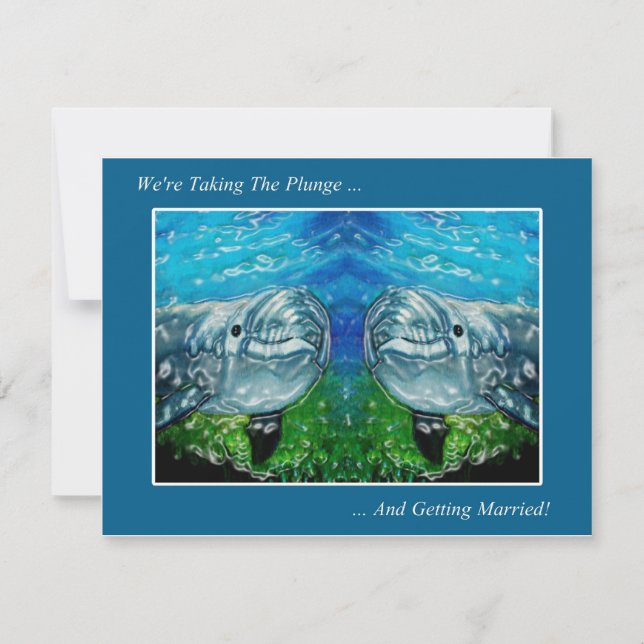 Reserve A Data Dois Dólares: Estamos Pegando a Ameaça: Casamento (Frente)