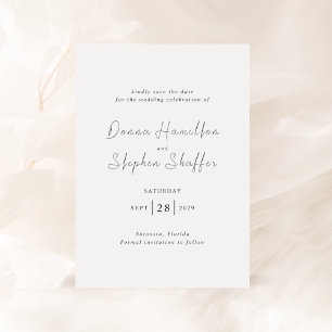 Reserve A Data Donna Modern Wedding
