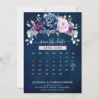 Dosagem Azul Roxo Marinho Lilac Calendário Salvar