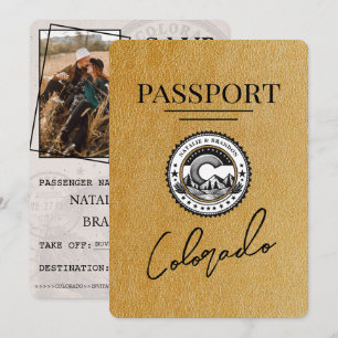 Reserve A Data Dourado Colorado Passport Salvar A Data