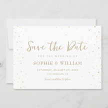 Dourado e branco belo casamento elegante