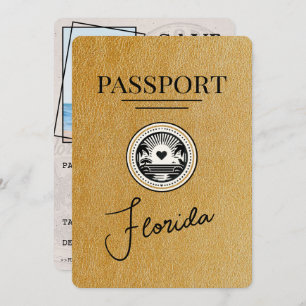 Reserve A Data Dourado Passaporte Florida Salve A Data