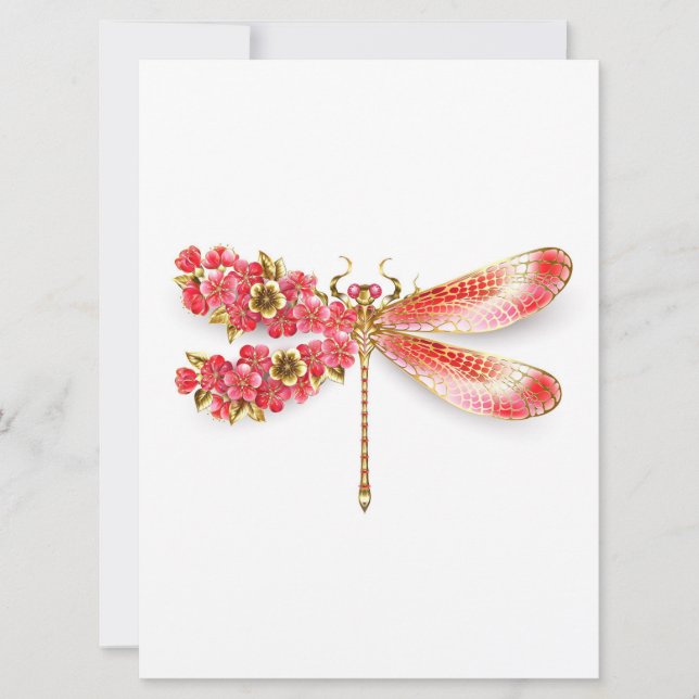 Reserve A Data Dragonfly com joalheria sakura (Frente)