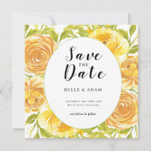 Dreamy Yellow Rose Wedding