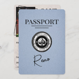 Reserve A Data Dusty Blue Reno Passaporte Salvar Data